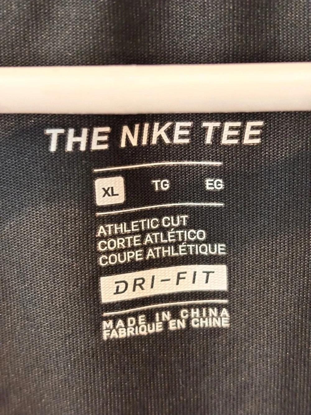 Nike Black Swoosh Tee
